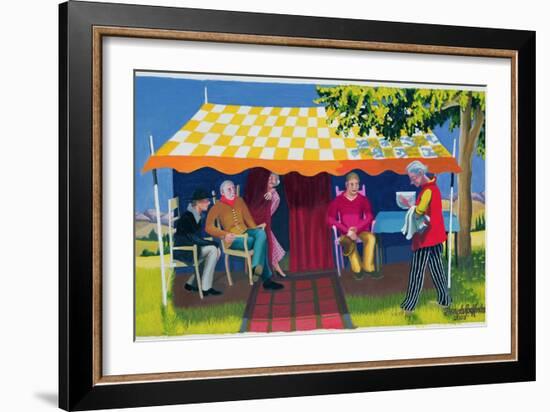 Abraham's Three Visitors, 2003-Dinah Roe Kendall-Framed Giclee Print