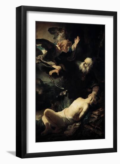 Abraham Sacrificing Isaac, 1635-Rembrandt van Rijn-Framed Giclee Print