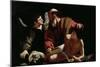 Abraham Sacrificing Isaac by Caravaggio, Michelangelo (1571-1610). Oil on Canvas, Ca 1597-1599, Dim-Michelangelo Merisi da Caravaggio-Mounted Giclee Print