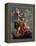 Abraham Sacrificing Isaac-Titian (Tiziano Vecelli)-Framed Premier Image Canvas