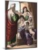 Abraham Sending Away Hagar and Ishmael, Mid 19th Century-null-Mounted Giclee Print