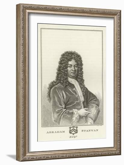 Abraham Stanyan, Esquire-Godfrey Kneller-Framed Giclee Print