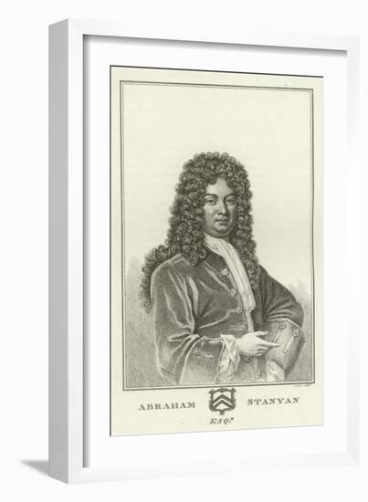 Abraham Stanyan, Esquire-Godfrey Kneller-Framed Giclee Print