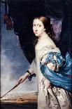 Portrait of Queen Christina of Sweden, 1661-Abraham Wuchters-Premium Giclee Print