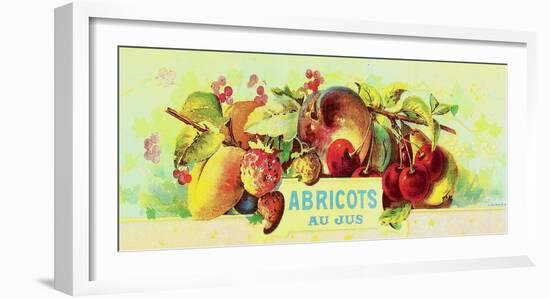 Abricot au Jus-null-Framed Art Print