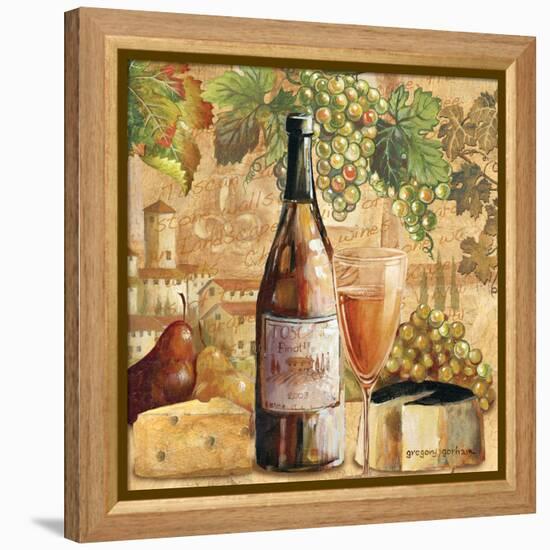 Abruzzi Splendor - Wine-Gregory Gorham-Framed Stretched Canvas