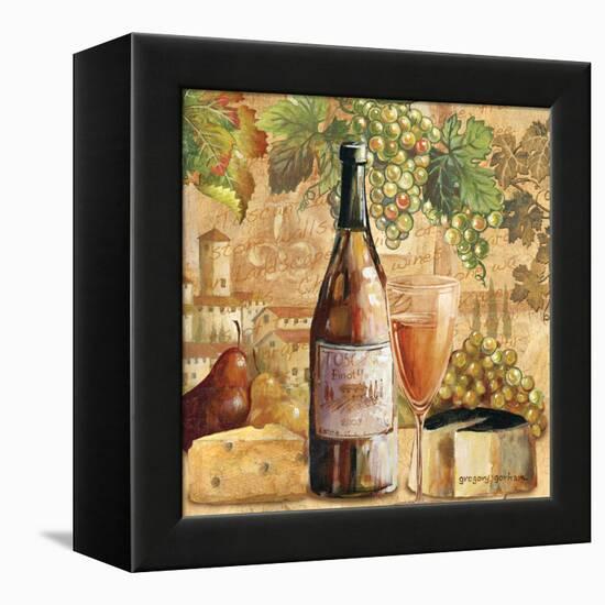 Abruzzi Splendor - Wine-Gregory Gorham-Framed Stretched Canvas