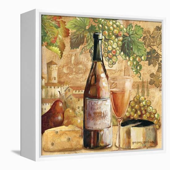 Abruzzi Splendor - Wine-Gregory Gorham-Framed Stretched Canvas