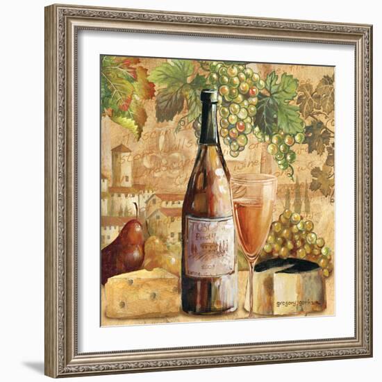 Abruzzi Splendor - Wine-Gregory Gorham-Framed Art Print