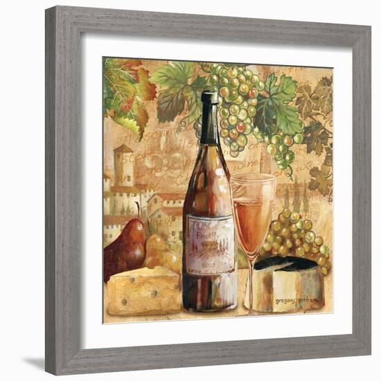 Abruzzi Splendor - Wine-Gregory Gorham-Framed Art Print