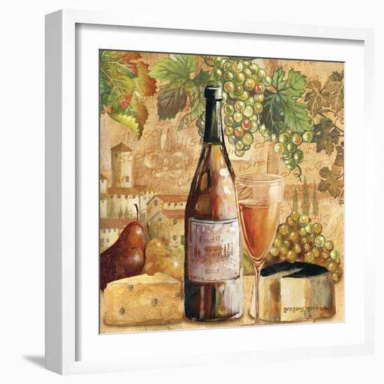 Abruzzi Splendor - Wine-Gregory Gorham-Framed Art Print