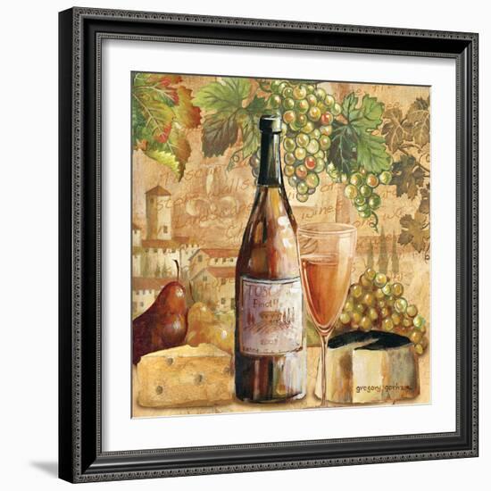 Abruzzi Splendor - Wine-Gregory Gorham-Framed Art Print