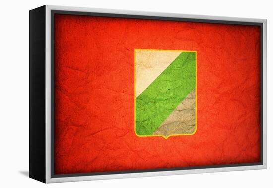 Abruzzo Flag-michal812-Framed Stretched Canvas