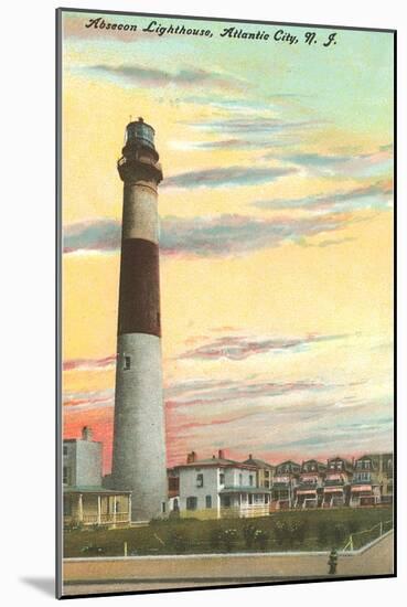 Absecon Lighthouse, Atlantic City, New Jersey-null-Mounted Art Print