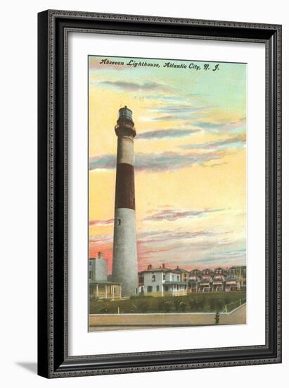 Absecon Lighthouse, Atlantic City, New Jersey-null-Framed Art Print