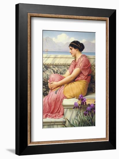 Absence Makes the Heart Grow Fonder-John William Godward-Framed Premium Giclee Print