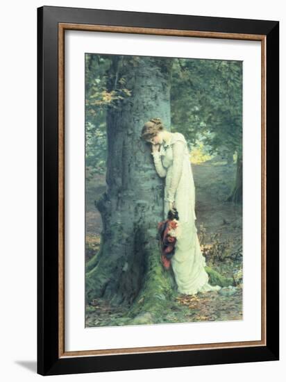 Absence Makes the Heart Grow Fonder-Marcus Stone-Framed Giclee Print