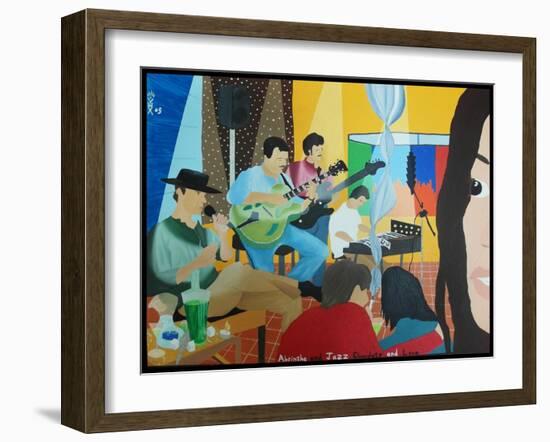 Absinthe and Jazz, Chocolate and Love, 2004-Timothy Nathan Joel-Framed Giclee Print