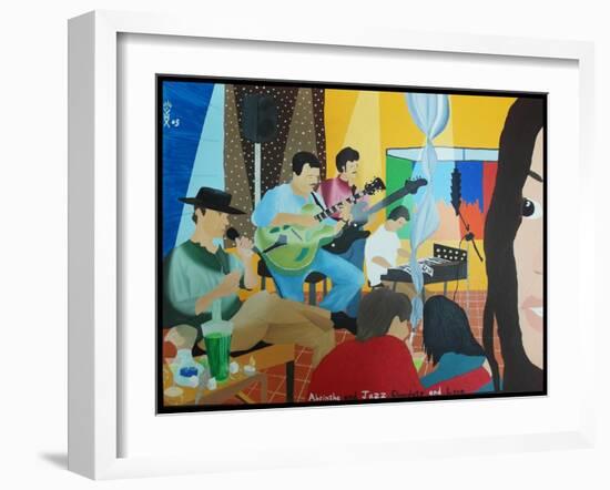 Absinthe and Jazz, Chocolate and Love, 2004-Timothy Nathan Joel-Framed Giclee Print