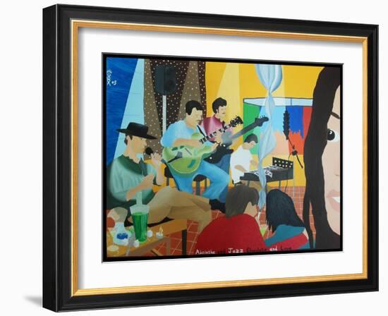 Absinthe and Jazz, Chocolate and Love, 2004-Timothy Nathan Joel-Framed Giclee Print