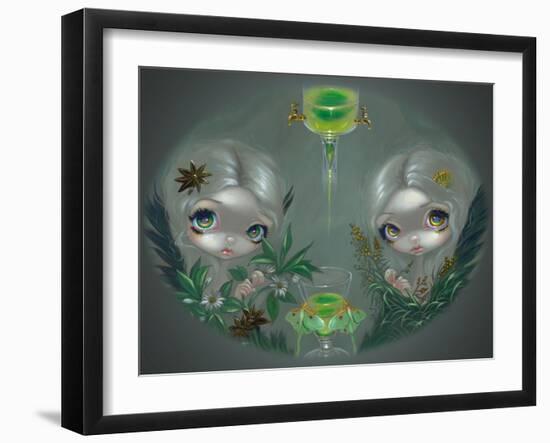 Absinthe: Anise and Artemisia-Jasmine Becket-Griffith-Framed Art Print