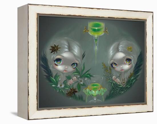 Absinthe: Anise and Artemisia-Jasmine Becket-Griffith-Framed Stretched Canvas
