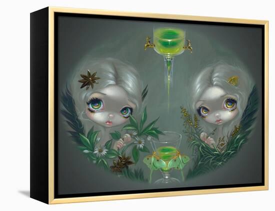 Absinthe: Anise and Artemisia-Jasmine Becket-Griffith-Framed Stretched Canvas