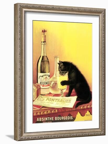 Absinthe Bourgeois--Framed Giclee Print