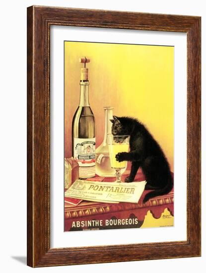 Absinthe Bourgeois--Framed Giclee Print