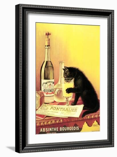Absinthe Bourgeois--Framed Giclee Print