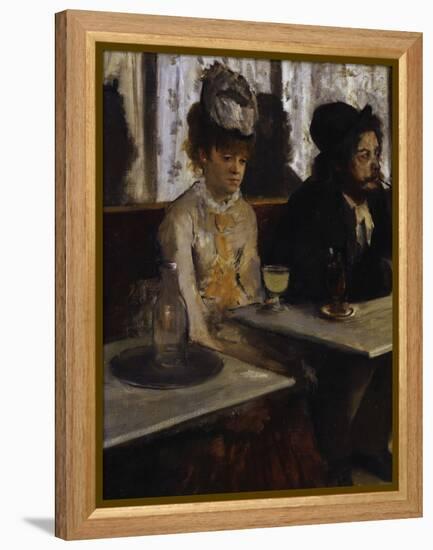 Absinthe, c.1876-Edgar Degas-Framed Premier Image Canvas