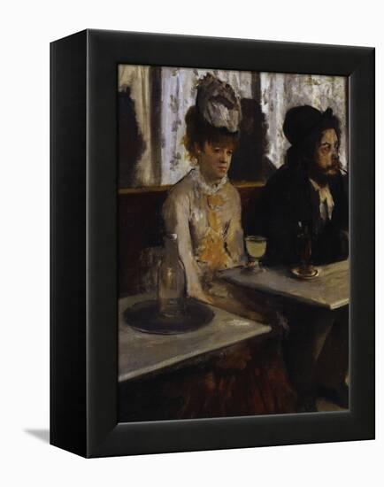 Absinthe, c.1876-Edgar Degas-Framed Premier Image Canvas