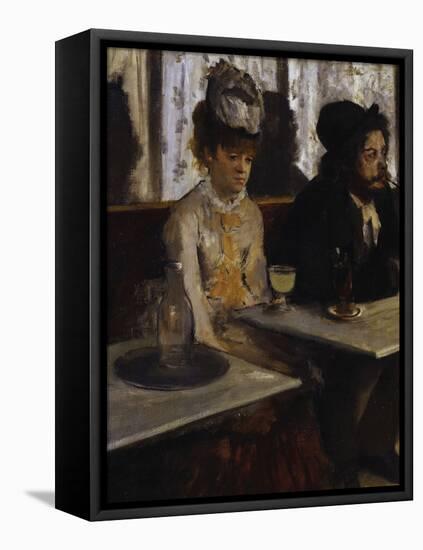 Absinthe, c.1876-Edgar Degas-Framed Premier Image Canvas