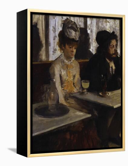 Absinthe, c.1876-Edgar Degas-Framed Premier Image Canvas