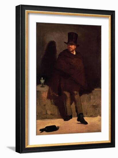 Absinthe Drinker, 1859-Edouard Manet-Framed Giclee Print