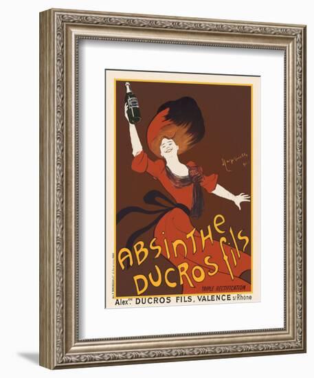 Absinthe Ducros Fils, 1890-Leonetto Cappiello-Framed Art Print