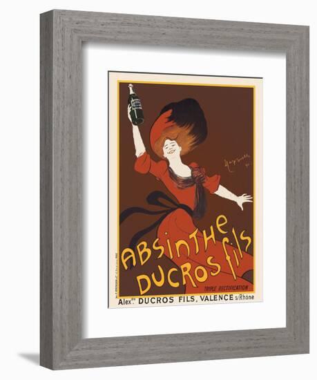 Absinthe Ducros Fils, 1890-Leonetto Cappiello-Framed Art Print