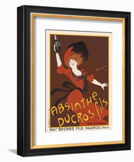 Absinthe Ducros Fils, 1890-Leonetto Cappiello-Framed Art Print