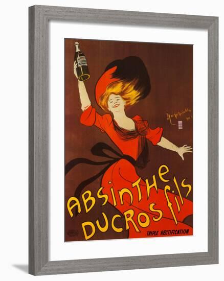 Absinthe Ducros Fils-Leonetto Cappiello-Framed Art Print