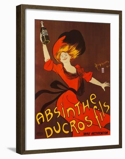 Absinthe Ducros Fils-Leonetto Cappiello-Framed Art Print