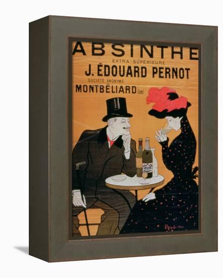 Absinthe Extra Superior', Produced by J. Edward Pernot for Montbeliar, Liquer Mont-Christ-Leonetto Cappiello-Framed Premier Image Canvas