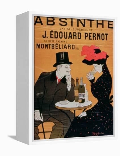 Absinthe Extra Superior', Produced by J. Edward Pernot for Montbeliar, Liquer Mont-Christ-Leonetto Cappiello-Framed Premier Image Canvas