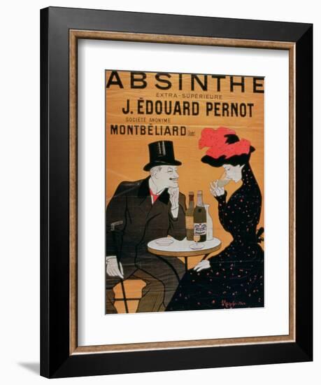 Absinthe Extra Superior', Produced by J. Edward Pernot for Montbeliar, Liquer Mont-Christ-Leonetto Cappiello-Framed Giclee Print