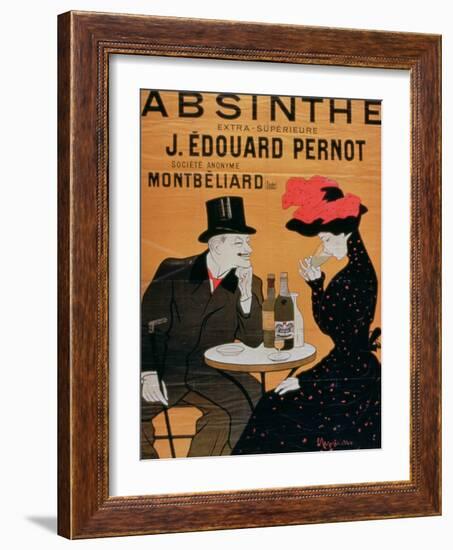 Absinthe Extra Superior', Produced by J. Edward Pernot for Montbeliar, Liquer Mont-Christ-Leonetto Cappiello-Framed Giclee Print