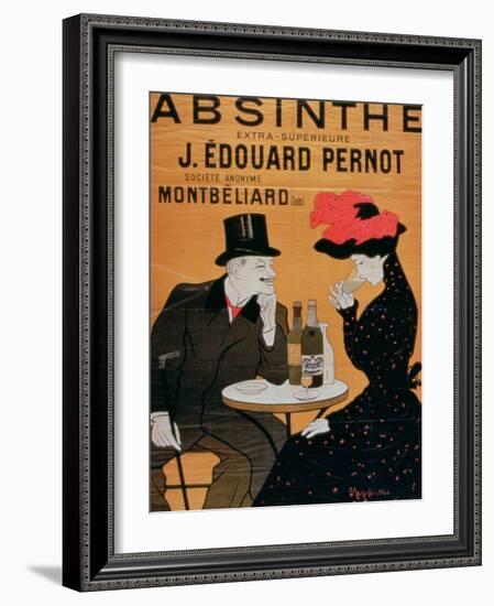 Absinthe Extra Superior', Produced by J. Edward Pernot for Montbeliar, Liquer Mont-Christ-Leonetto Cappiello-Framed Giclee Print