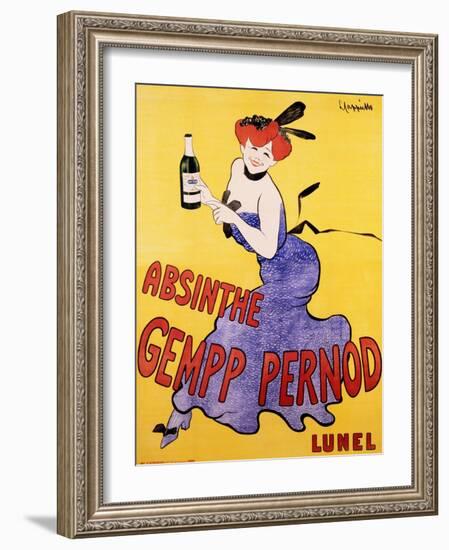 Absinthe Gempp Pernod, 1903-Leonetto Cappiello-Framed Art Print