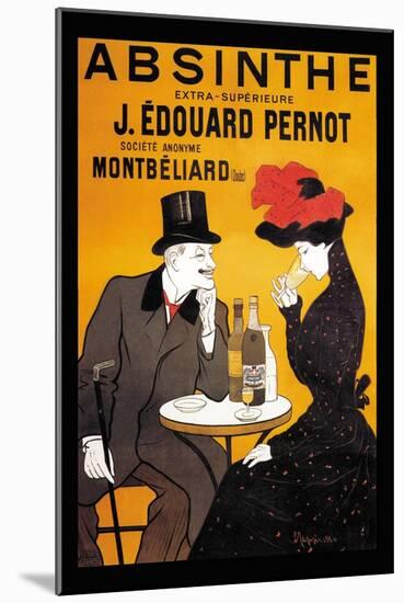 Absinthe J. Edouard Pernot-Leonetto Cappiello-Mounted Art Print