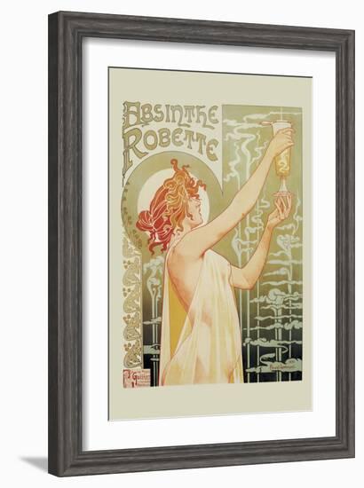 Absinthe Rebette-Privat Livemont-Framed Art Print