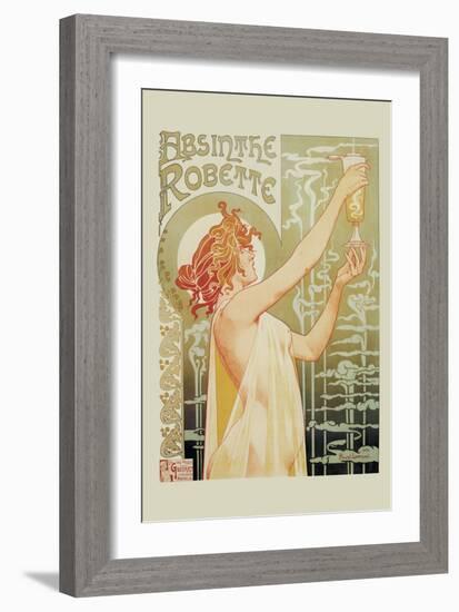 Absinthe Rebette-Privat Livemont-Framed Art Print