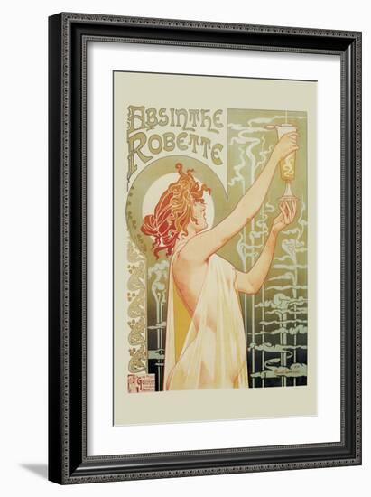 Absinthe Rebette-Privat Livemont-Framed Art Print